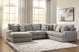 Lindon Sectional with Chaise - Abundant Home Collections