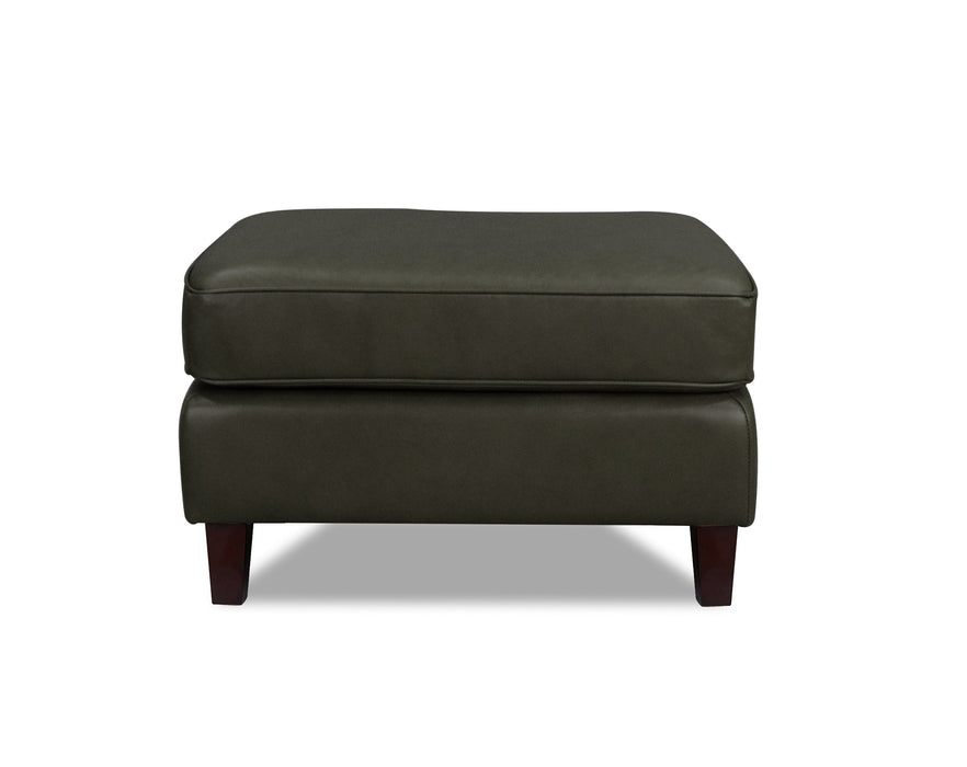 Laguna Leather Ottoman