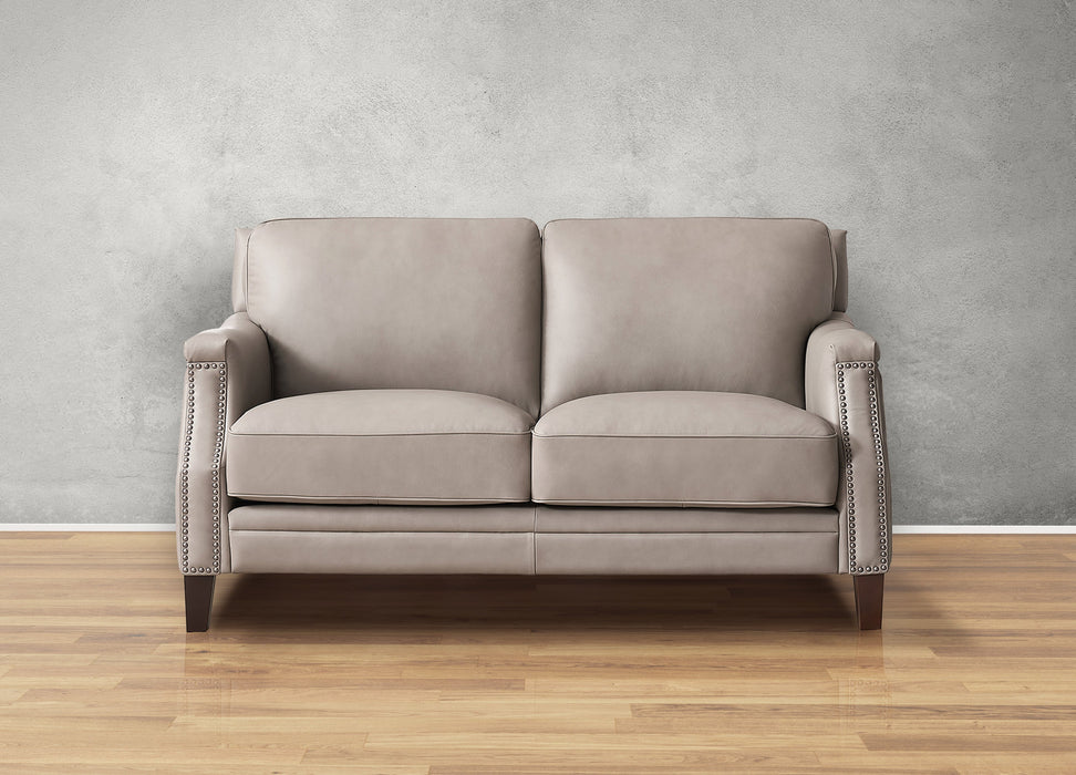 Camano Leather Loveseat