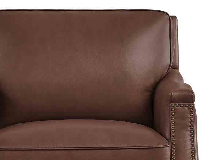 Camano Leather Loveseat