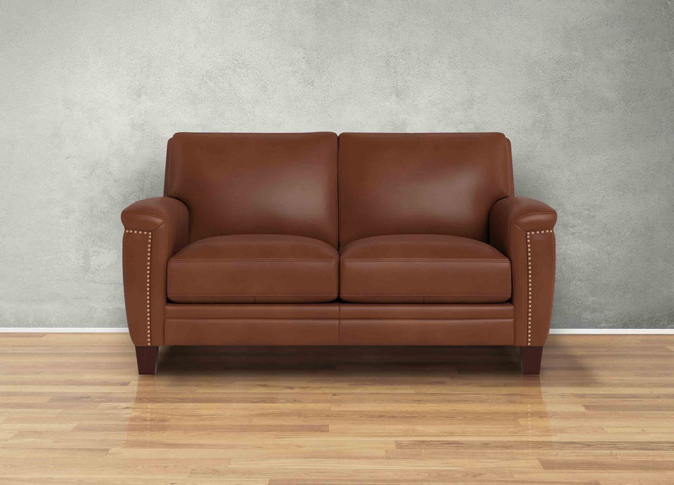 Sherwood Leather Loveseat