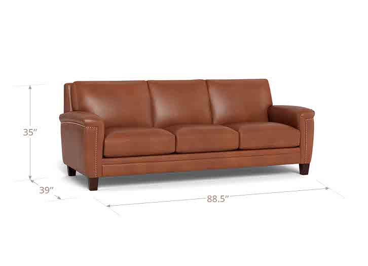 Sherwood Leather Sofa