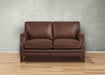Camano Leather Loveseat