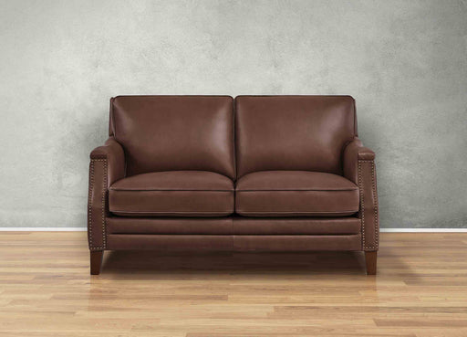 Camano Leather Loveseat