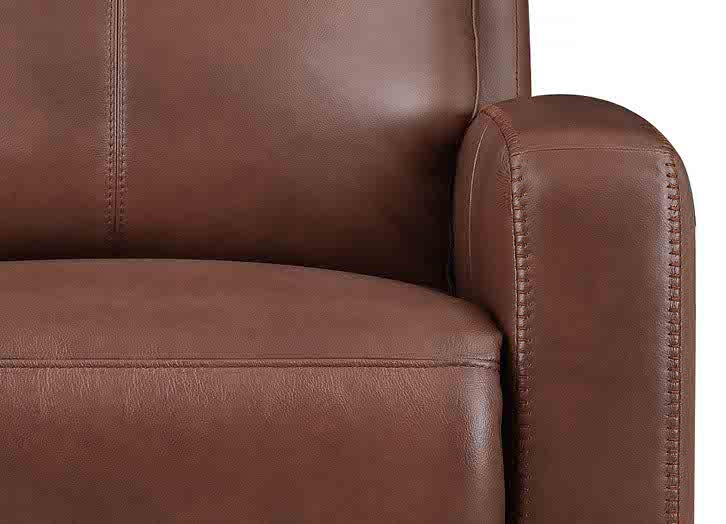 Muskoka Leather Reclining Loveseat