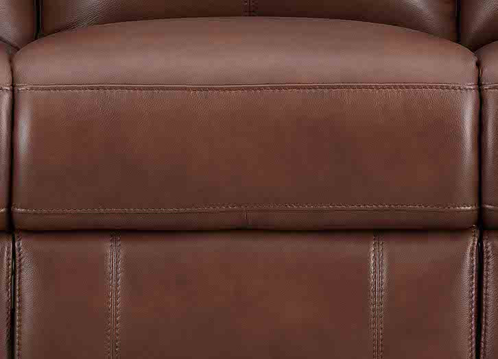 Muskoka Leather Reclining Loveseat