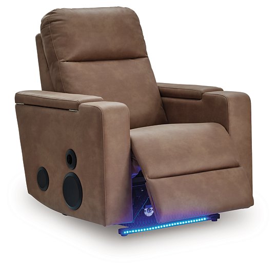 Lorrenton Power Glider Recliner with Audio System - Abundant Home Collections