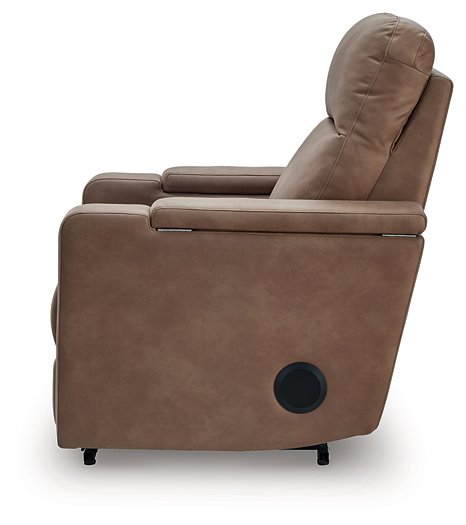 Lorrenton Power Glider Recliner with Audio System - Abundant Home Collections