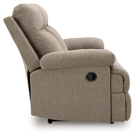Side-Swipe Reclining Sofa with Drop Down Table - Abundant Home Collections