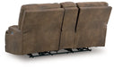 Beckley Place Power Reclining Loveseat with Console - Abundant Home Collections