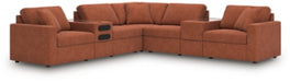 Modmax Balanced Sectional with Audio and Storage Consoles - Abundant Home Collections