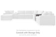 Modmax Balanced Sectional with Audio and Storage Consoles - Abundant Home Collections
