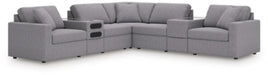 Modmax Balanced Sectional with Audio and Storage Consoles - Abundant Home Collections