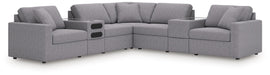 Modmax Balanced Sectional with Audio and Storage Consoles - Abundant Home Collections