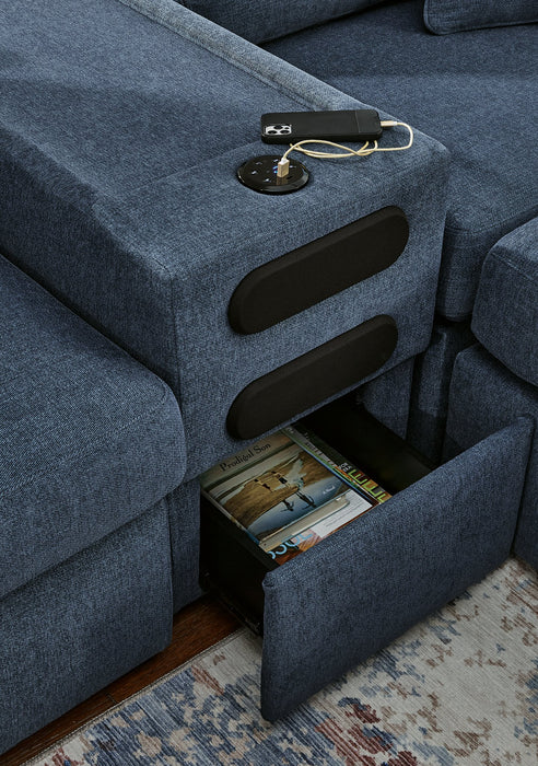 Modmax Sectional with Audio Console - Abundant Home Collections