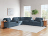 Modmax Balanced Sectional with Audio and Storage Consoles - Abundant Home Collections