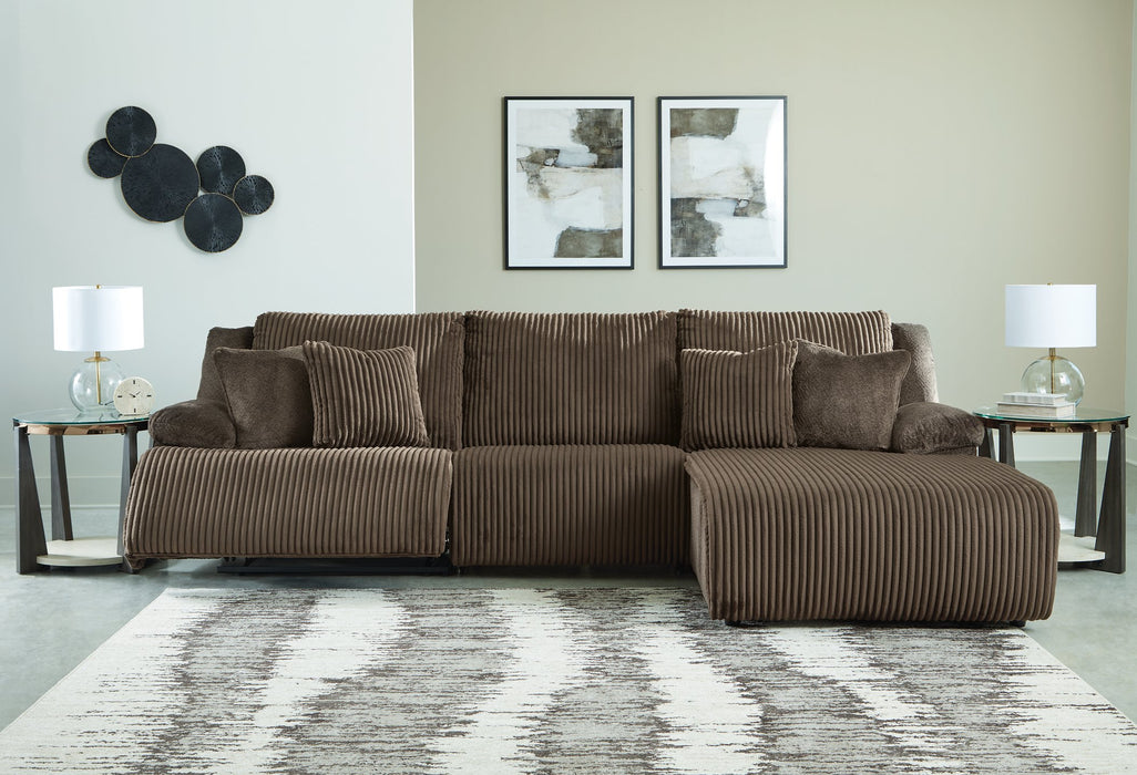 Top Tier Sectional Sofa Chaise - Abundant Home Collections