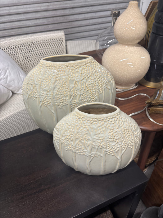 Forest pottery pots