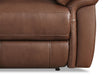 Monica Leather Reclining Loveseat