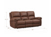 Monica Leather Reclining Loveseat
