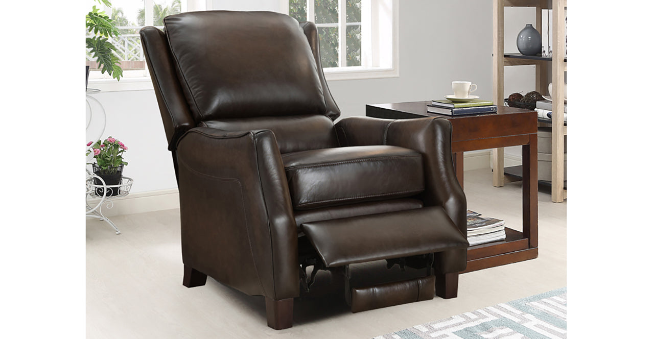 Kirk Leather Manual Recliner