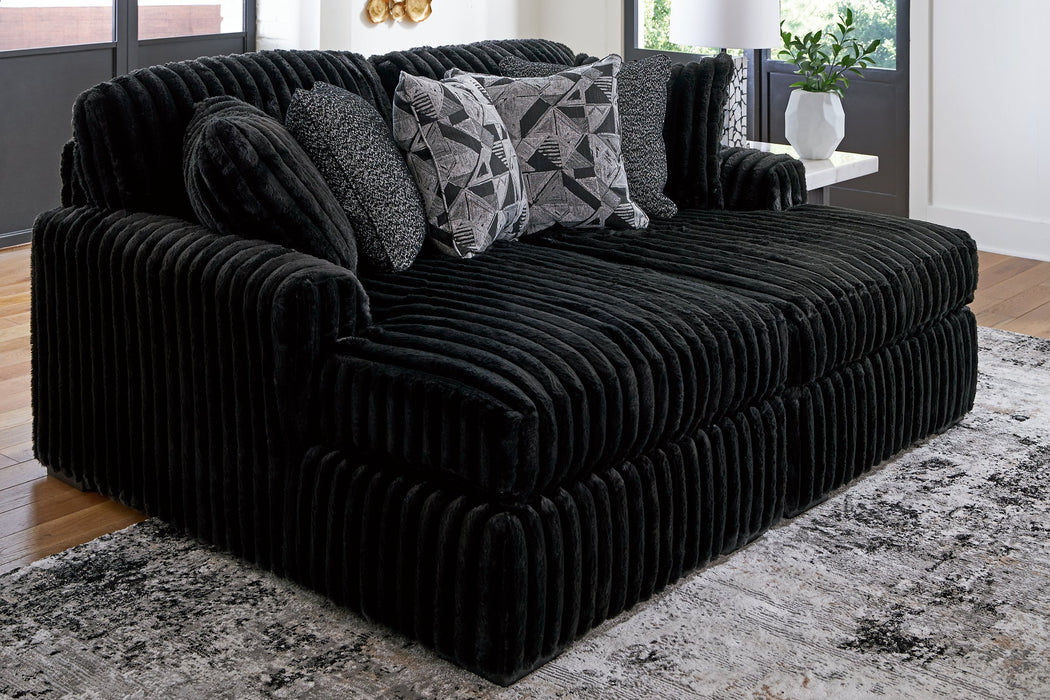Midnight-Madness Super Chaise - Abundant Home Collections