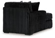 Midnight-Madness Sectional Sofa with Chaise - Abundant Home Collections