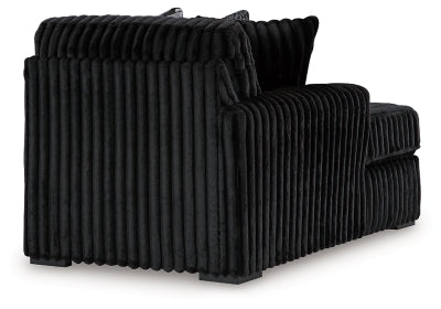 Midnight-Madness Sectional Sofa with Chaise - Abundant Home Collections
