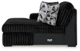 Midnight-Madness Sectional Sofa with Chaise - Abundant Home Collections