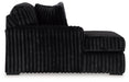 Midnight-Madness Sectional Sofa with Chaise - Abundant Home Collections