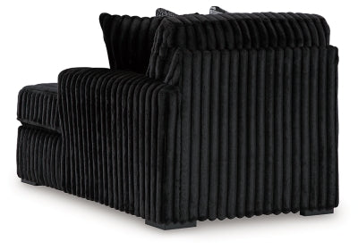 Midnight-Madness Sectional Sofa with Chaise - Abundant Home Collections