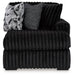 Midnight-Madness Sectional with Chaise - Abundant Home Collections