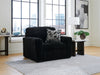 Midnight-Madness Oversized Chair - Abundant Home Collections