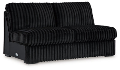 Midnight-Madness Sectional with Chaise - Abundant Home Collections