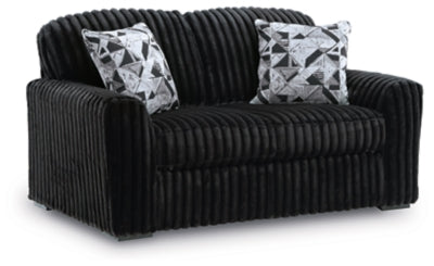 Midnight-Madness Loveseat - Abundant Home Collections