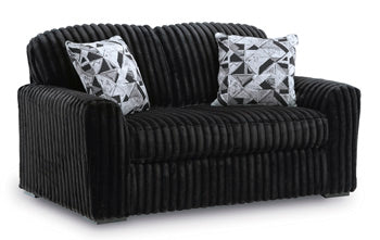 Midnight-Madness Loveseat - Abundant Home Collections