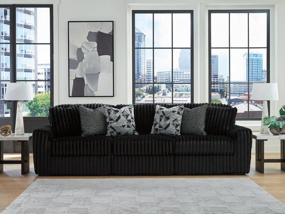 Midnight-Madness Sectional Sofa - Abundant Home Collections