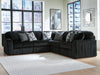 Midnight-Madness Sectional - Abundant Home Collections