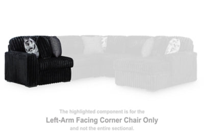 Midnight-Madness Sectional Sofa - Abundant Home Collections