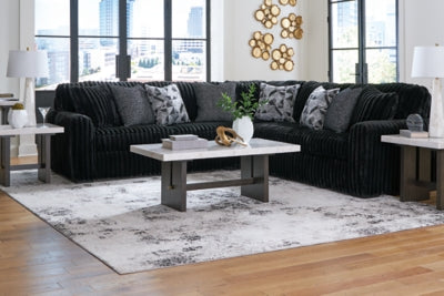 Midnight-Madness Sectional - Abundant Home Collections