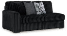 Midnight-Madness Sectional with Chaise - Abundant Home Collections