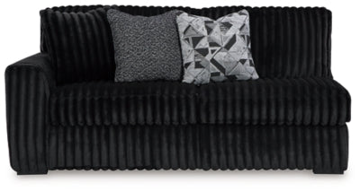 Midnight-Madness Sectional Sofa with Chaise - Abundant Home Collections