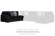 Midnight-Madness Sectional Sofa with Chaise - Abundant Home Collections