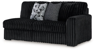 Midnight-Madness Sectional Sofa with Chaise - Abundant Home Collections
