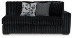 Midnight-Madness Sectional Sofa with Chaise - Abundant Home Collections