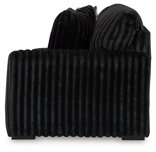 Midnight-Madness Sectional with Chaise - Abundant Home Collections