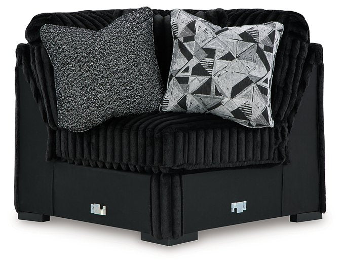 Midnight-Madness Sectional - Abundant Home Collections