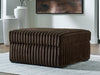 Midnight-Madness Oversized Accent Ottoman - Abundant Home Collections