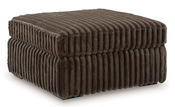 Midnight-Madness Oversized Accent Ottoman - Abundant Home Collections