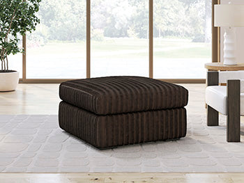Midnight-Madness Oversized Accent Ottoman - Abundant Home Collections